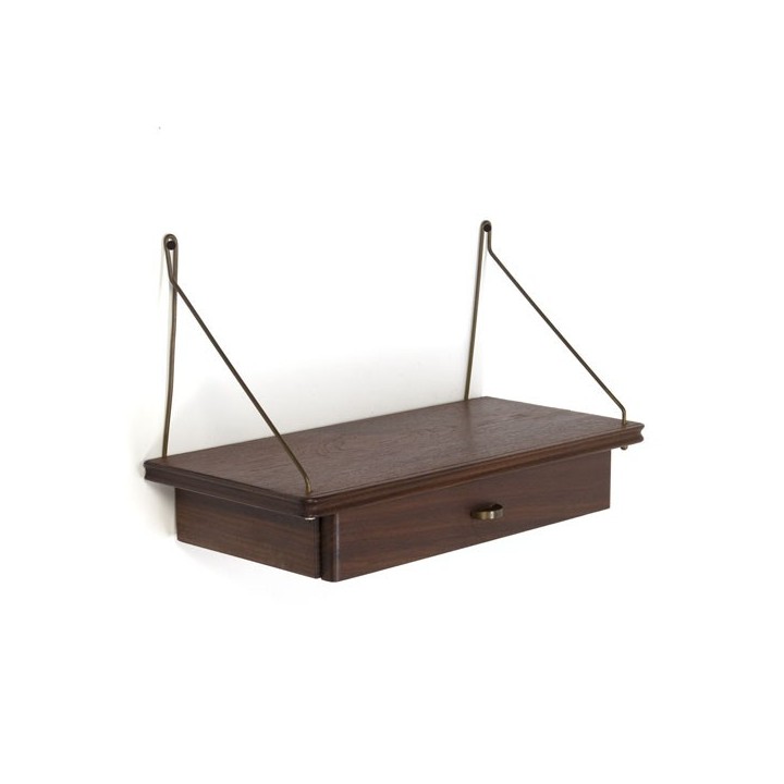 Small hanging cabinet in teak - Retro Studio