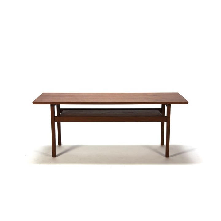 Salontafel in teakhout - Retro Studio