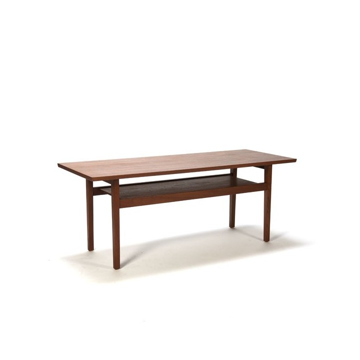 Salontafel in teakhout - Retro Studio