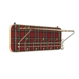 Coat rack with tartan - Retro Studio
