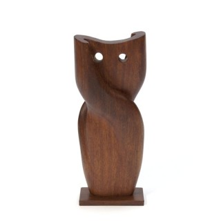 Owl in teak - Retro Studio