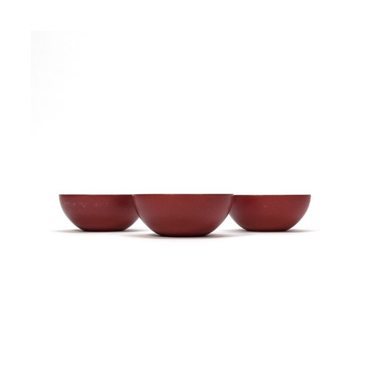 Set of 3 enameled bowls Kaj Franck style - Retro Studio