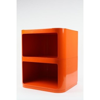 Anna Castelli Ferrieri voor Kartell oranje - Retro Studio