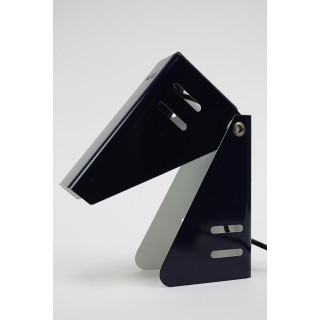 Blue 60's table lamp - Retro Studio