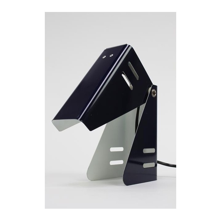 Blue 60's table lamp - Retro Studio