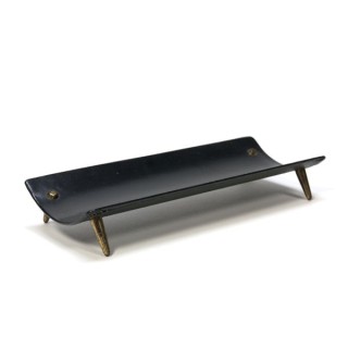 Pen tray with brass legs - Retro Studio