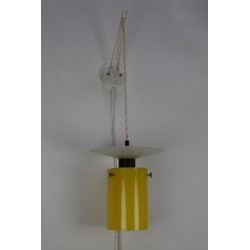 Yellow wall lamp from the 60's