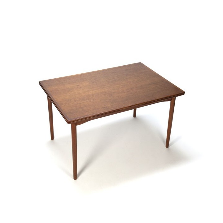 Deense design eettafel in teak vintage - Retro Studio