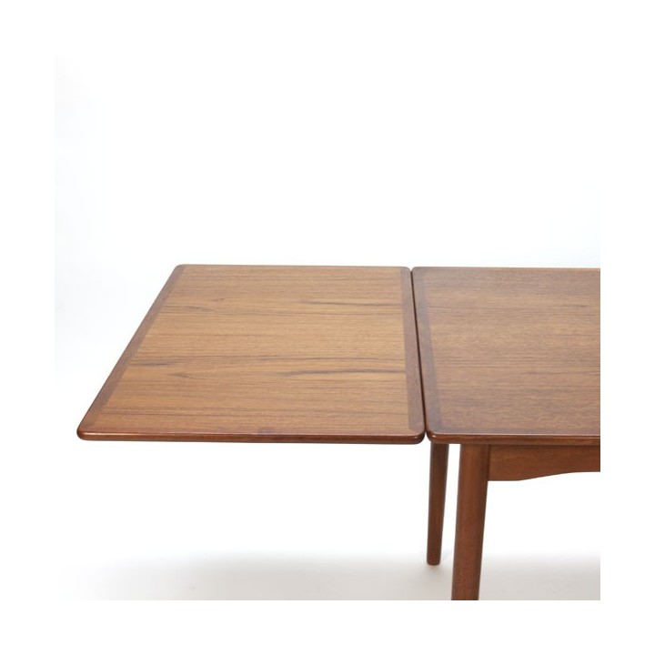 Deense design eettafel in teak vintage - Retro Studio