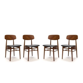 Danish design chairs set of 4 - Retro Studio