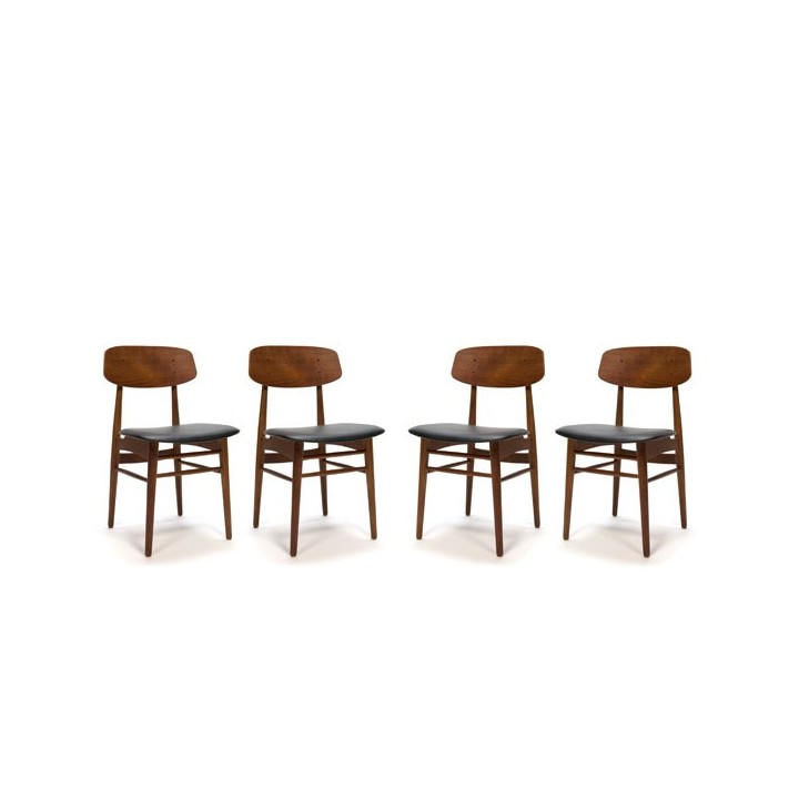 Danish design chairs set of 4 - Retro Studio