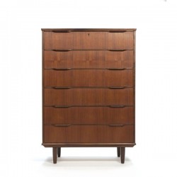 Large luxury chest of drawers in teak