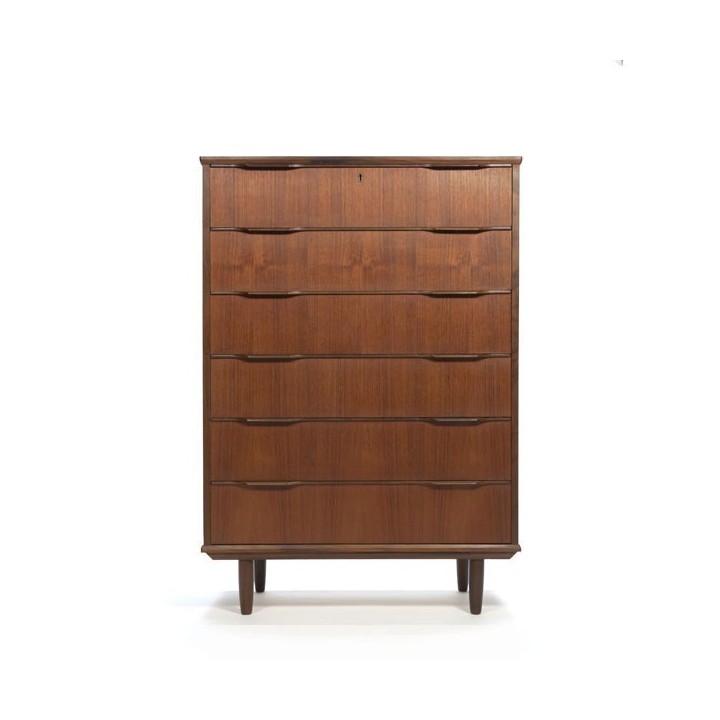 Large luxury chest of drawers in teak - Retro Studio