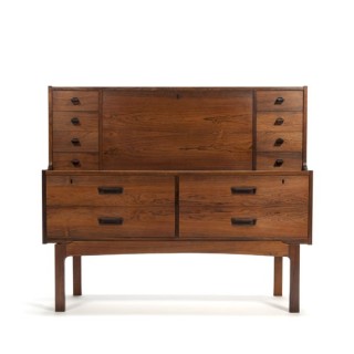 Rosewood cabinet/ desk - Retro Studio