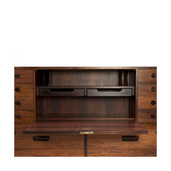 Rosewood cabinet/ desk - Retro Studio
