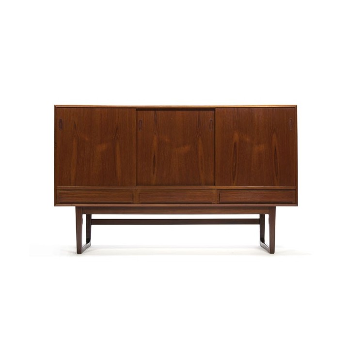 Highboard in teak from Denmark - Retro Studio