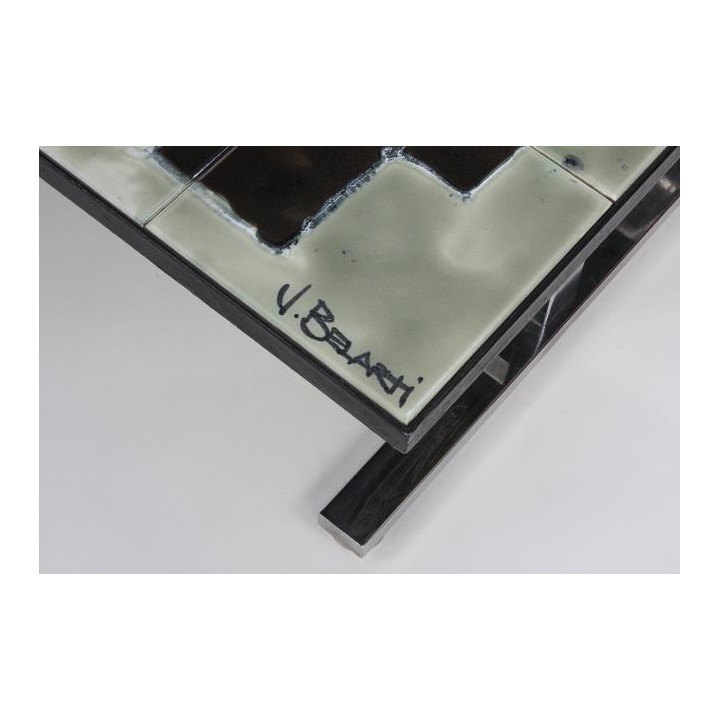 Belarti salontafel chroom onderstel - Retro Studio