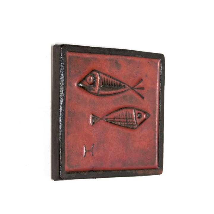 Small ceramic wall tile - Retro Studio