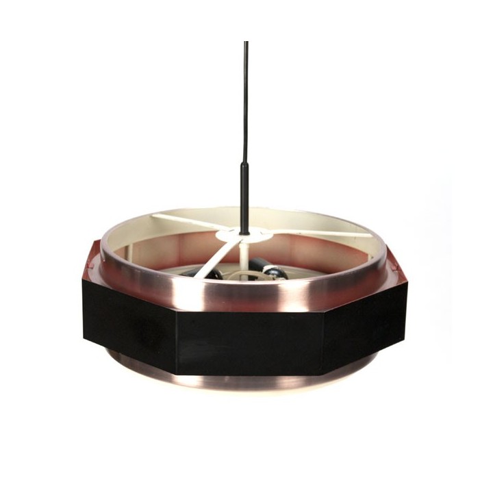 Black/ brass hanging lamp - Retro Studio