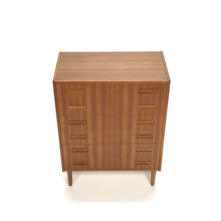 Danish chest of drawers in teak vintage 1960s - Retro Studio
