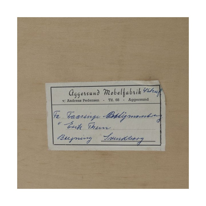 Low chest of drawers in teak - Retro Studio