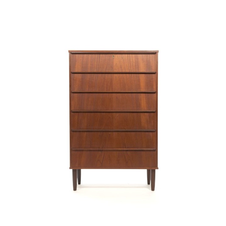 Large chest of drawers in teak - Retro Studio