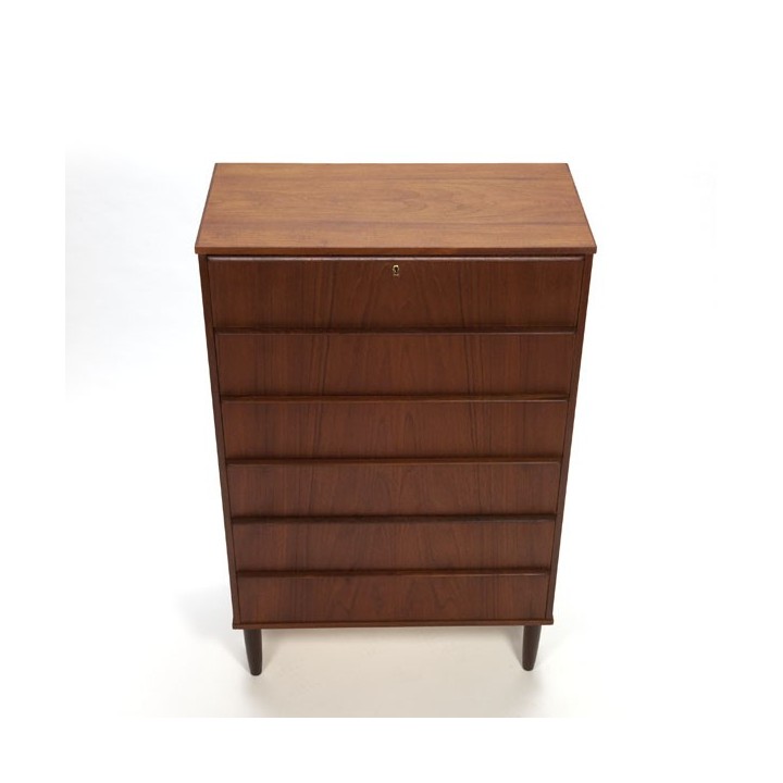 Large chest of drawers in teak - Retro Studio