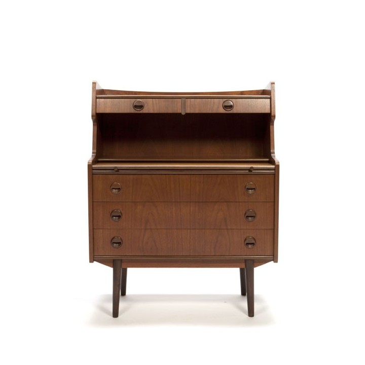 Secretaire in teakhout Deens design - Retro Studio