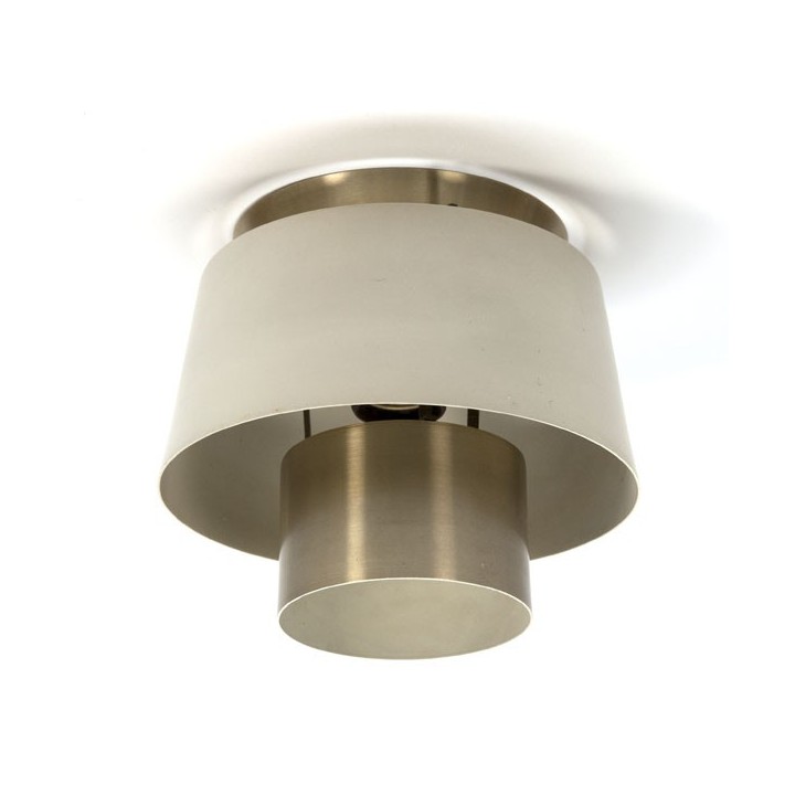 Philips ceiling lamp brass/ cream - Retro Studio