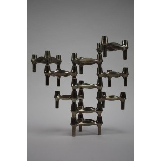 Stackable candleholders by Nagel type 2 - Retro Studio