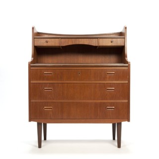 Danish secretary in teak - Retro Studio