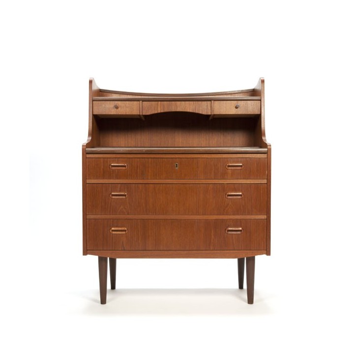 Danish secretary in teak - Retro Studio