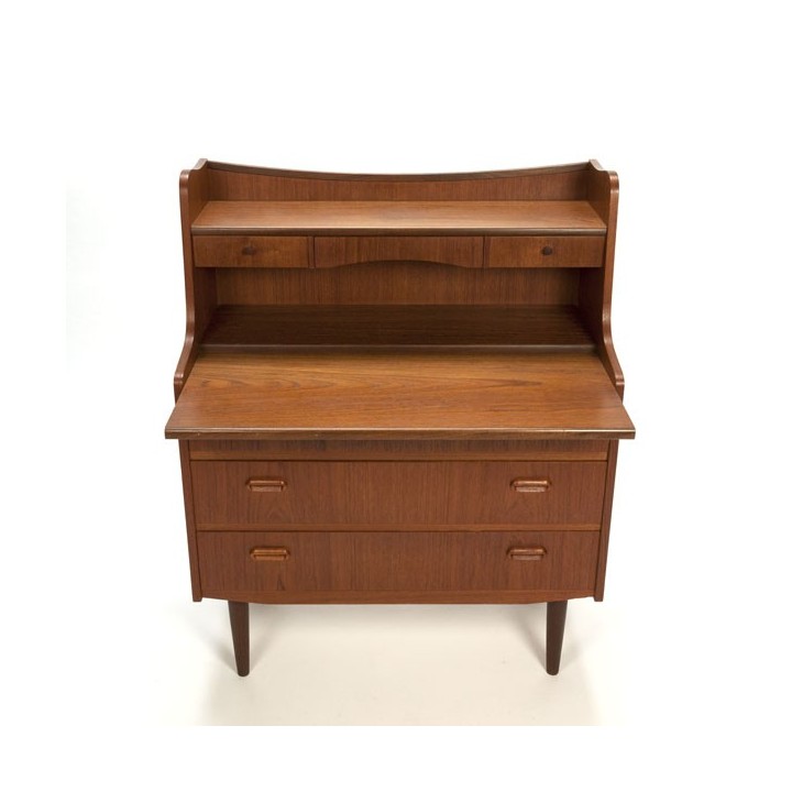 Danish secretary in teak - Retro Studio