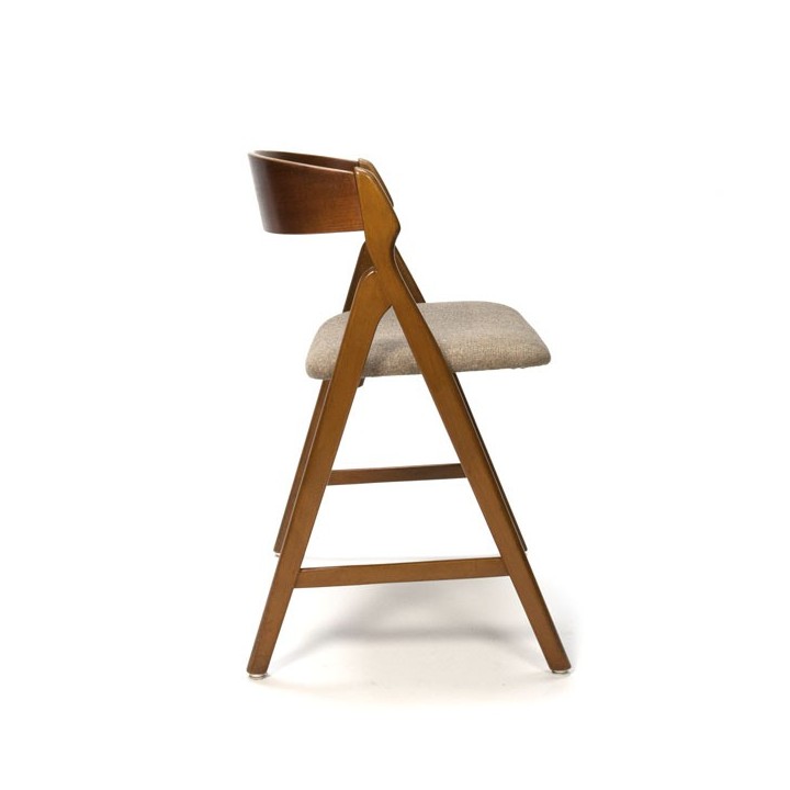 Danish chairs by H. Kjaernulf set of 6 - Retro Studio