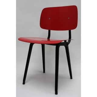 Friso Kramer Revolt chair red/black - Retro Studio