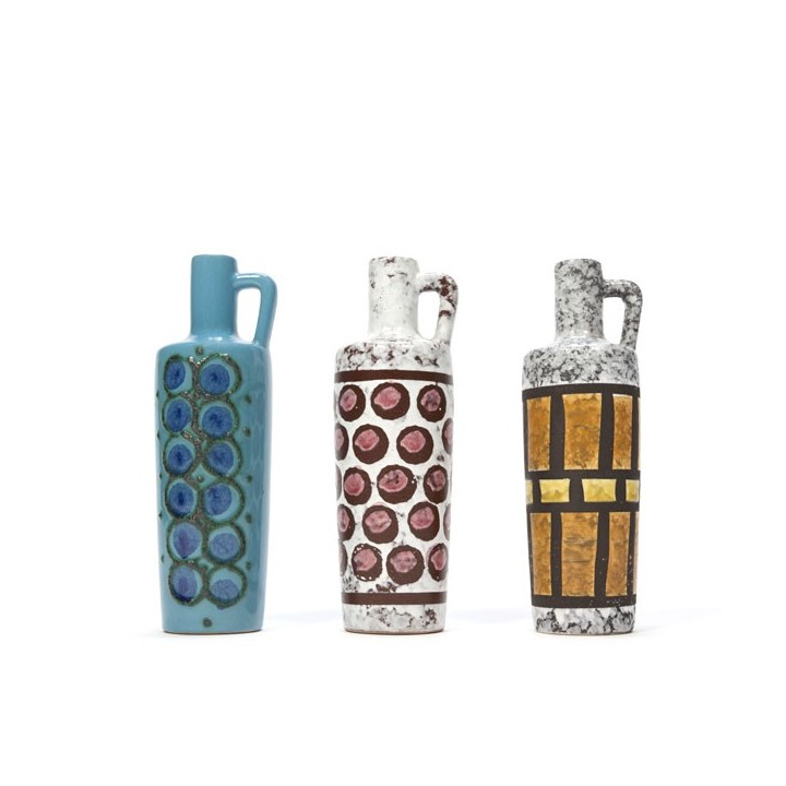 Set of 3 ceramic vases - Retro Studio