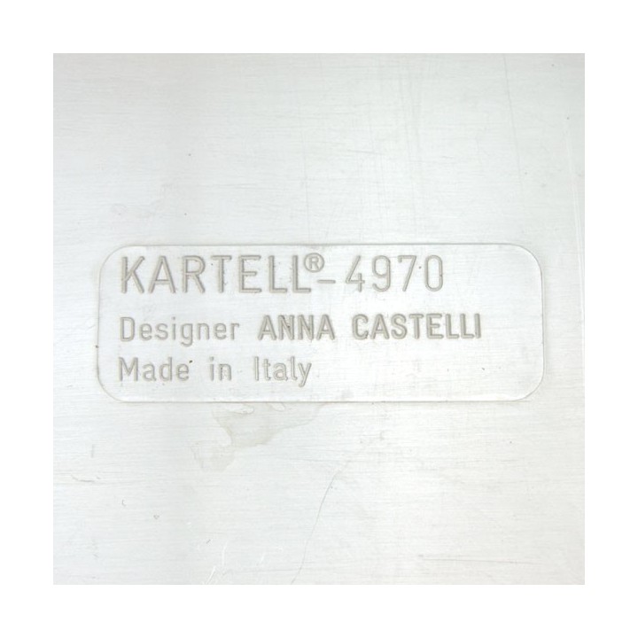 Anna Castelli Ferrieri voor Kartell - Retro Studio
