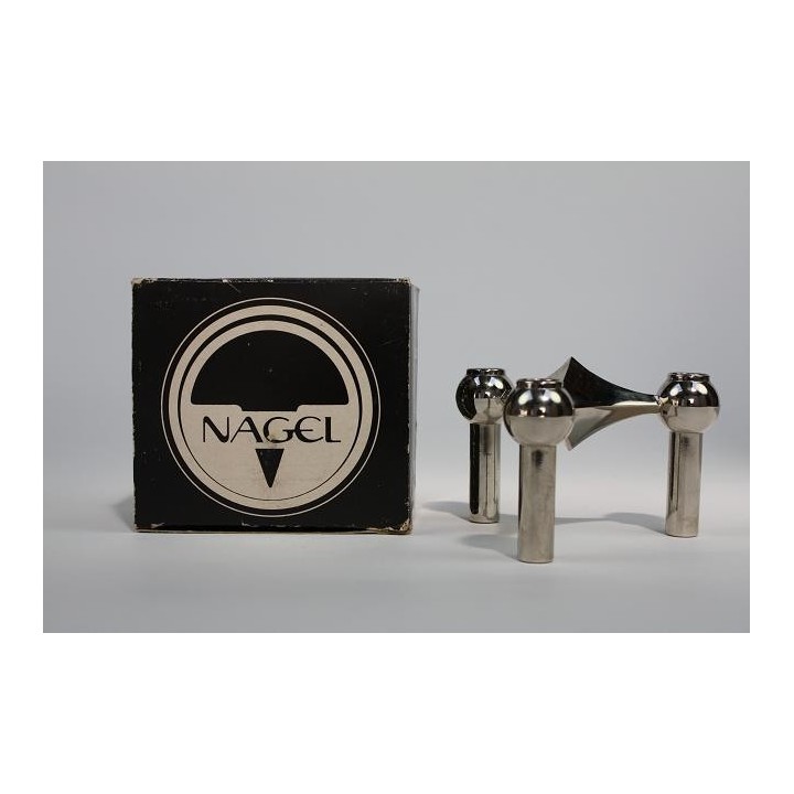 Nagel candleholder in original box - Retro Studio