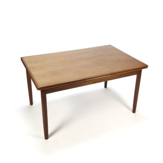 Eettafel in teakhout Deens design - Retro Studio