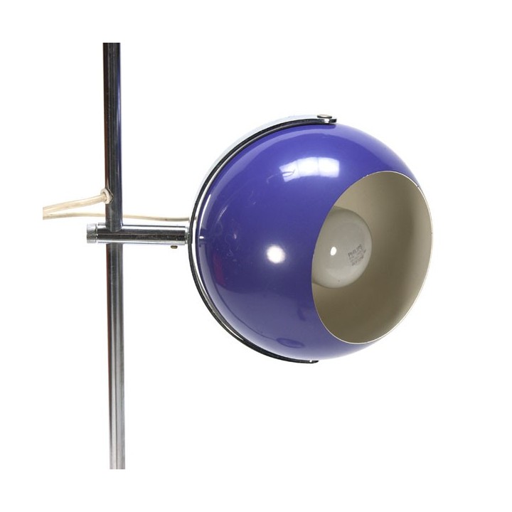 Staande lamp met paarse bollen - Retro Studio