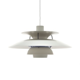PH 5 van Poul Henningsen wit - Retro Studio