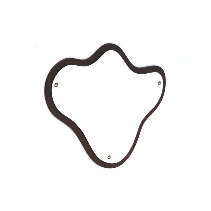 Teak mirror cloud-shaped - Retro Studio