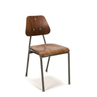 Danish industrial school chair - Retro Studio