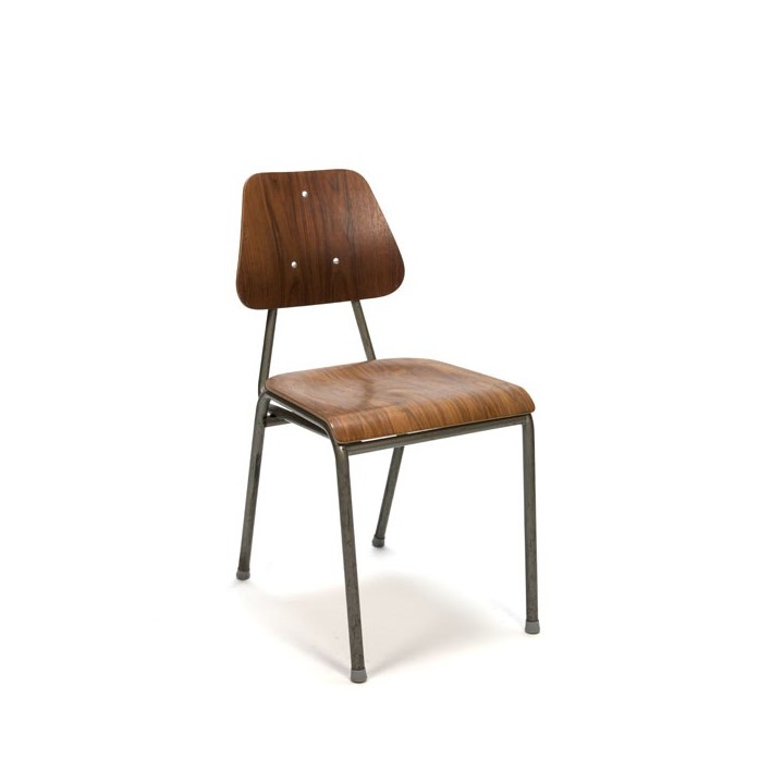Danish industrial school chair - Retro Studio