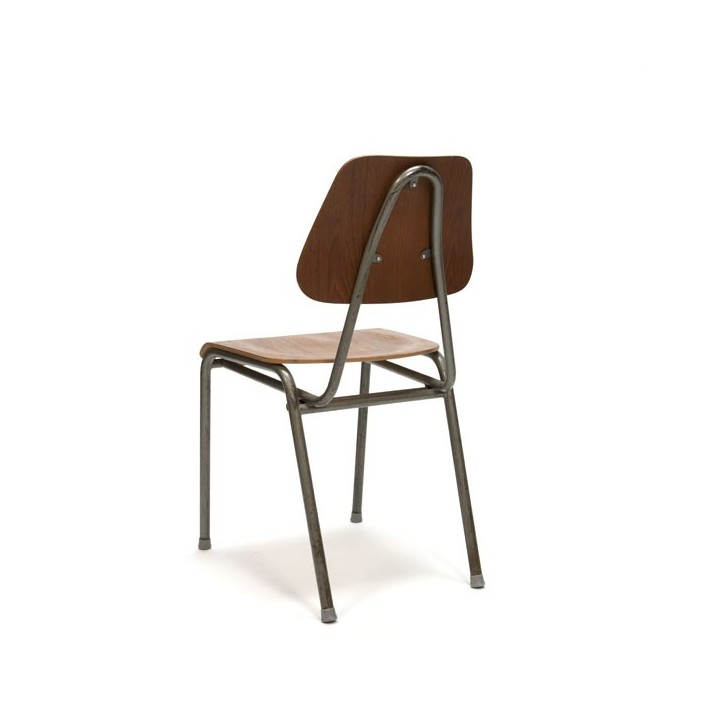 Danish industrial school chair - Retro Studio
