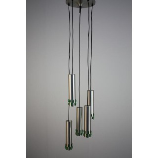 Aluminium hanging lamp from the 70's - Retro Studio