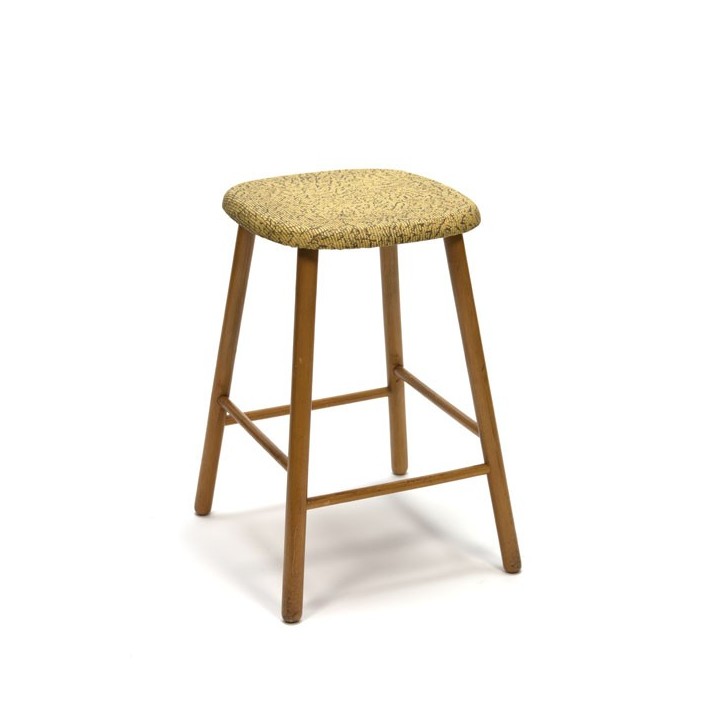 Wooden stool from the fifties - Retro Studio