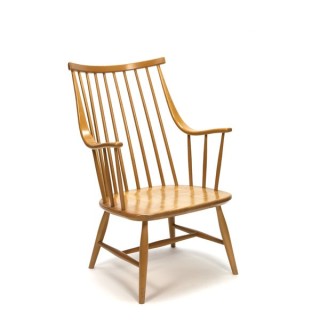 Pastoe Wooden bars lounge chair - Retro Studio