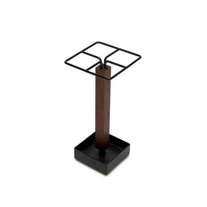 Umbrella stand with teak - Retro Studio