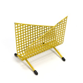 Yellow perforated mail holder - Retro Studio